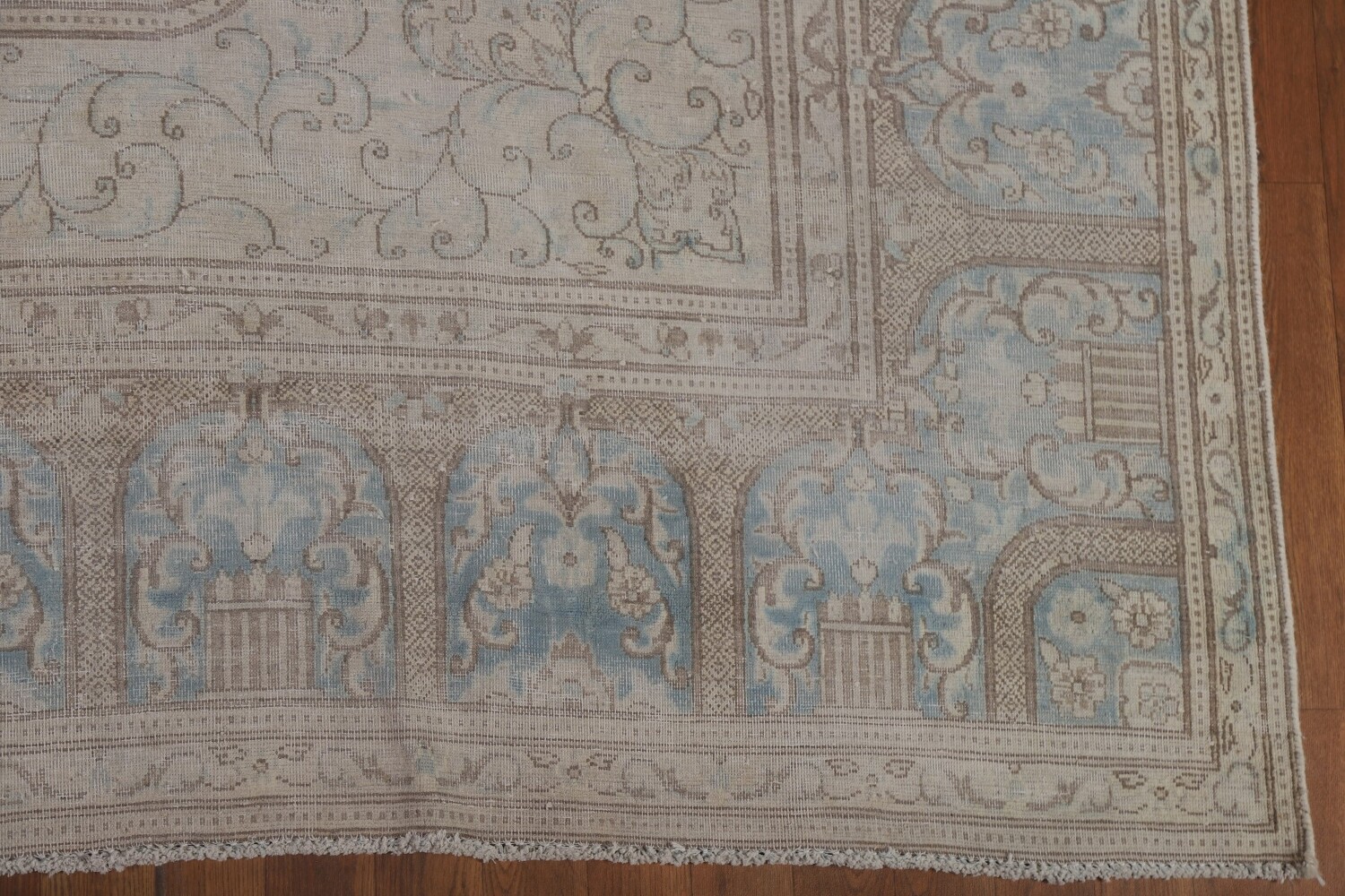 Antique Kerman Persian Area Rug 9x13