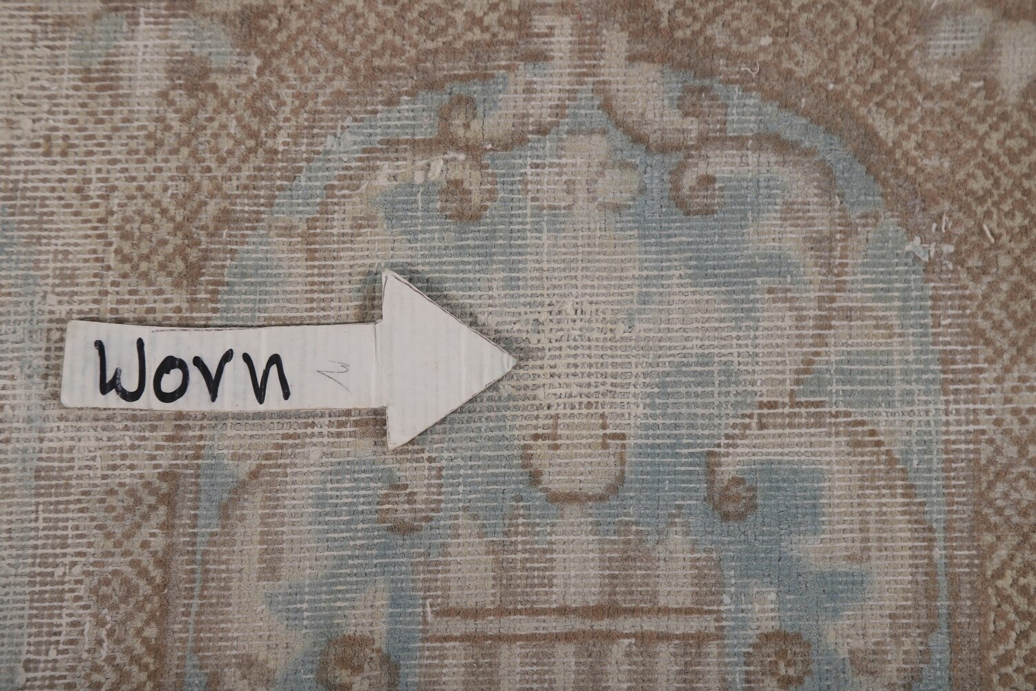 Antique Kerman Persian Area Rug 9x13