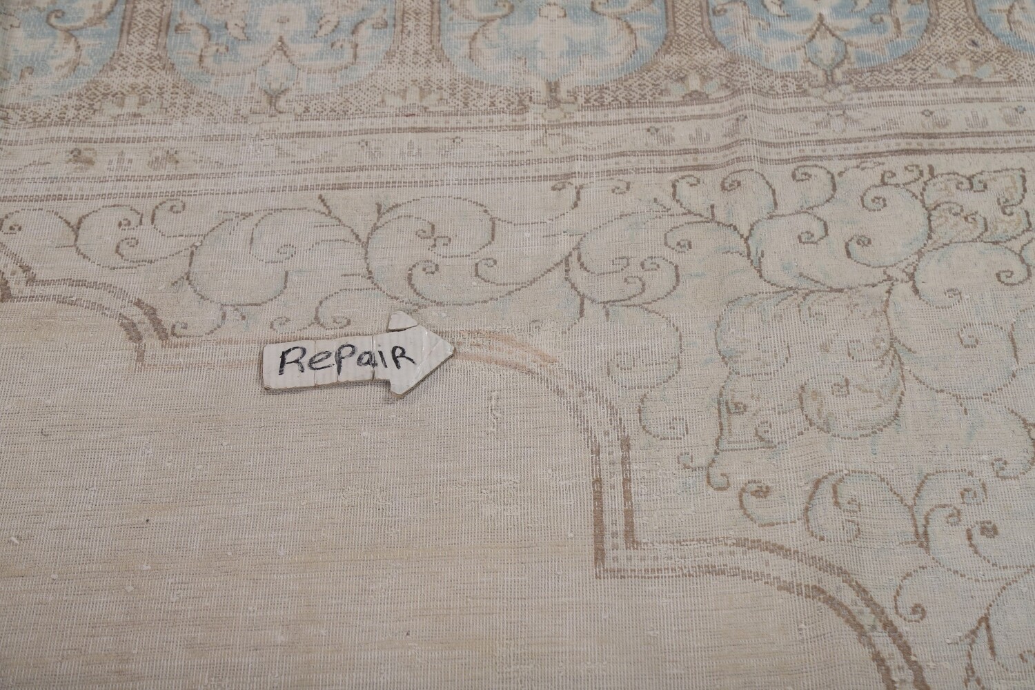 Antique Kerman Persian Area Rug 9x13