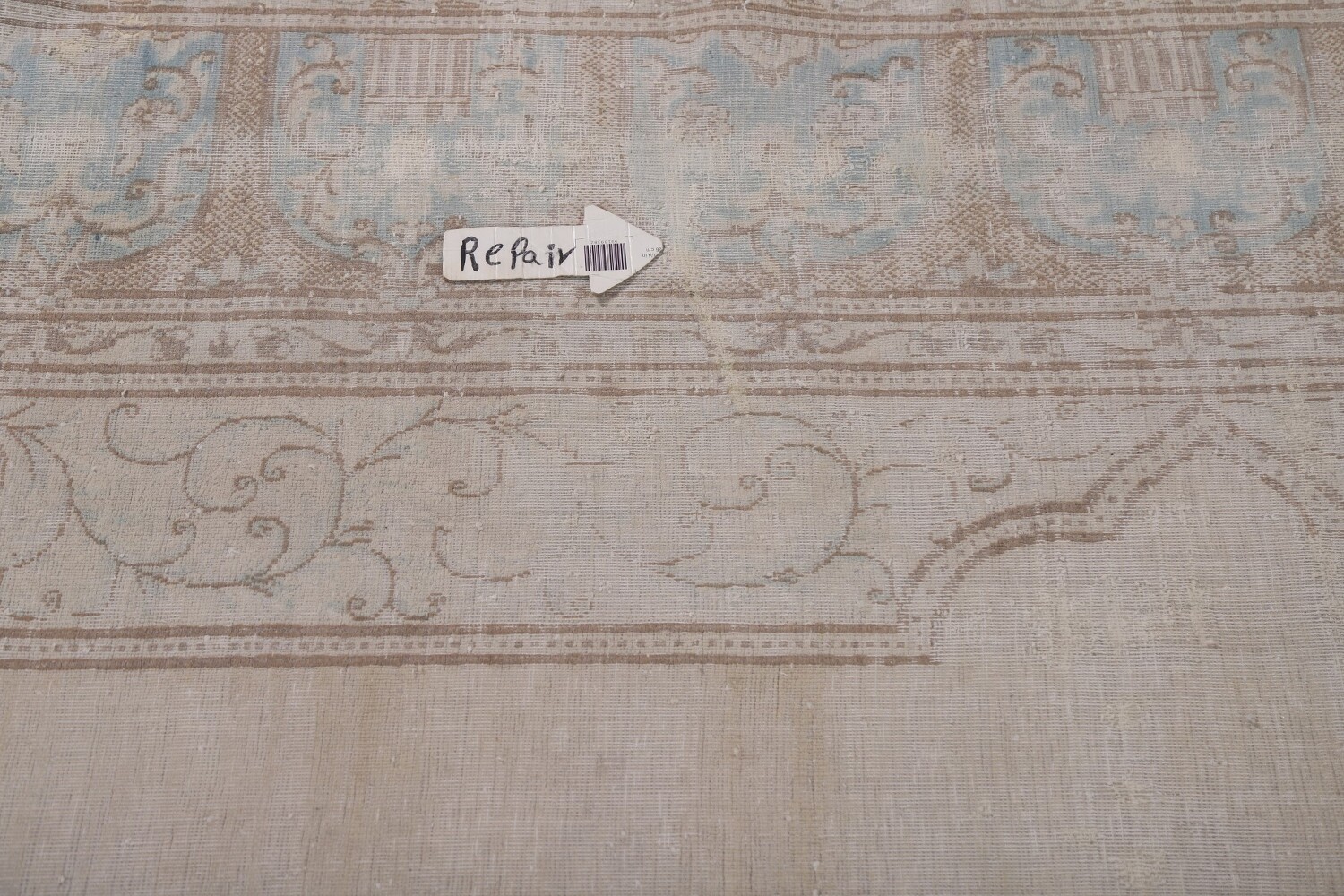 Antique Kerman Persian Area Rug 9x13
