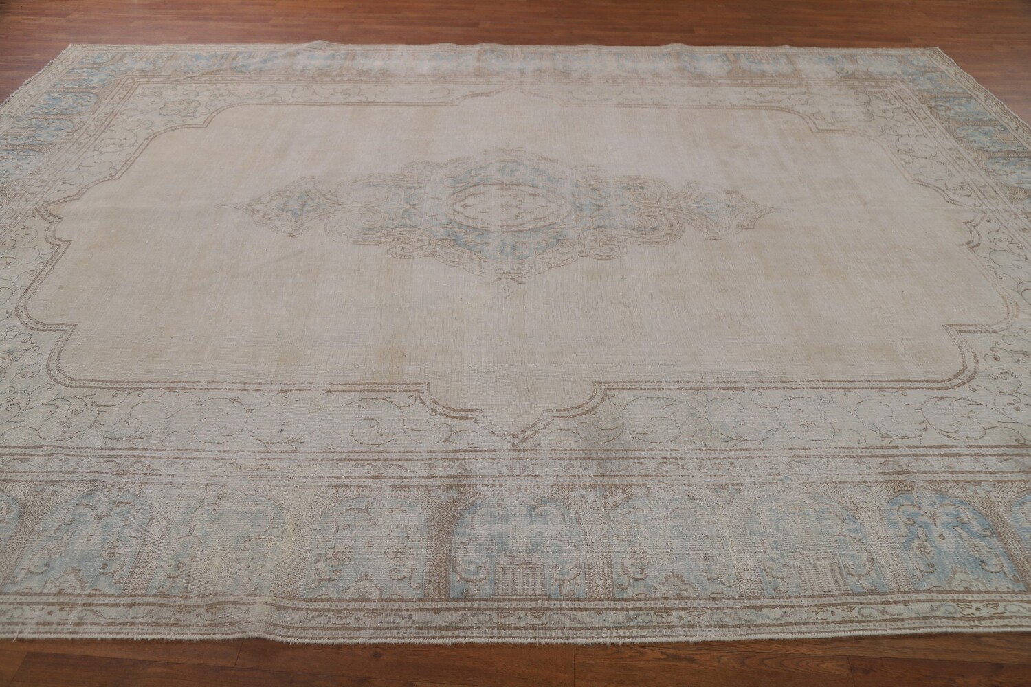 Antique Kerman Persian Area Rug 9x13