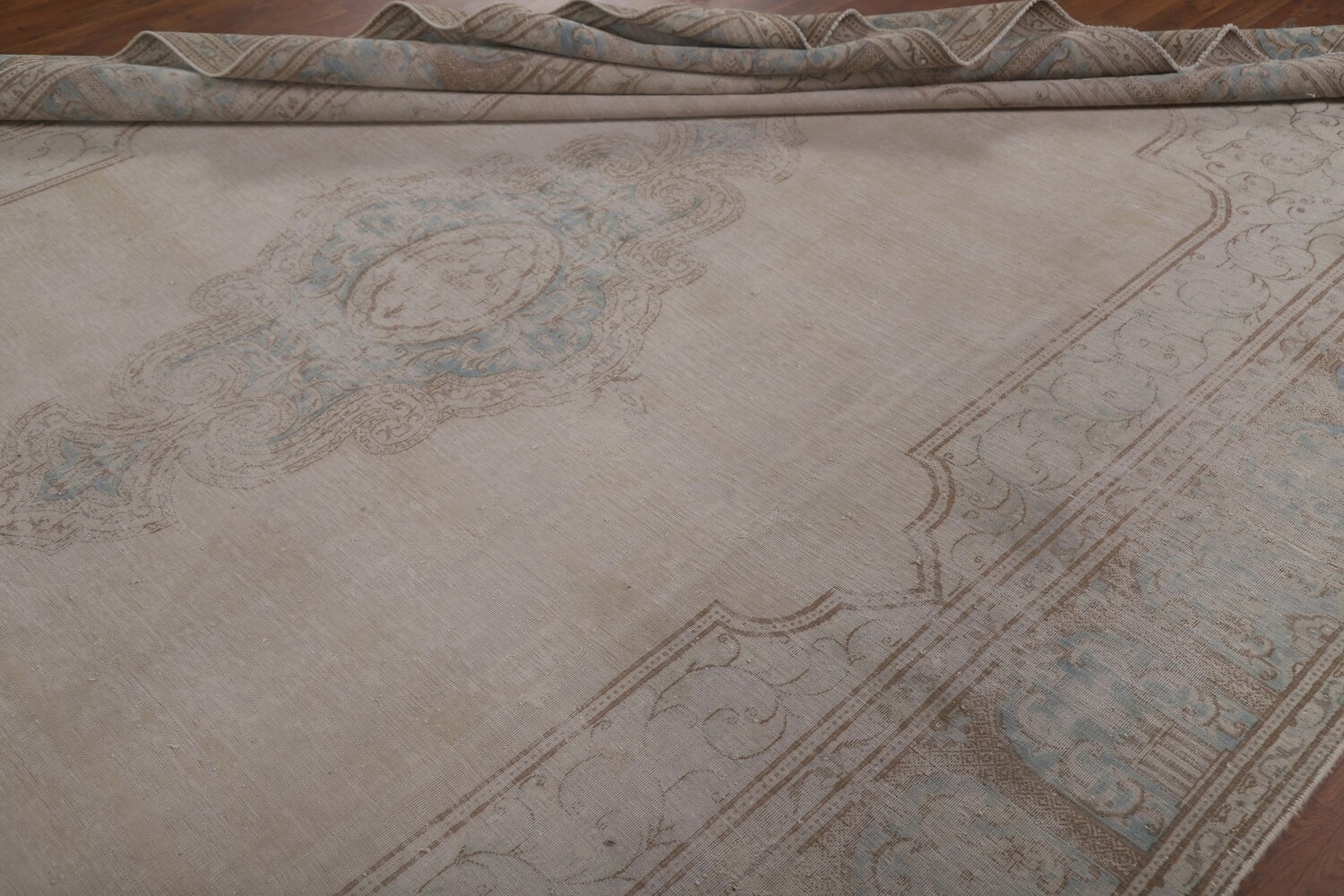 Antique Kerman Persian Area Rug 9x13