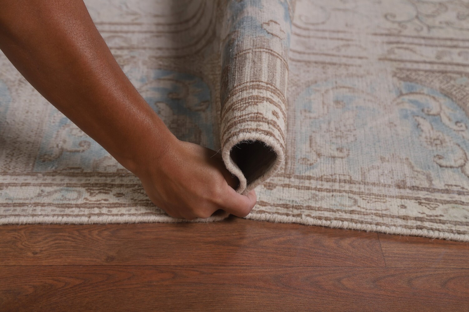 Antique Kerman Persian Area Rug 9x13