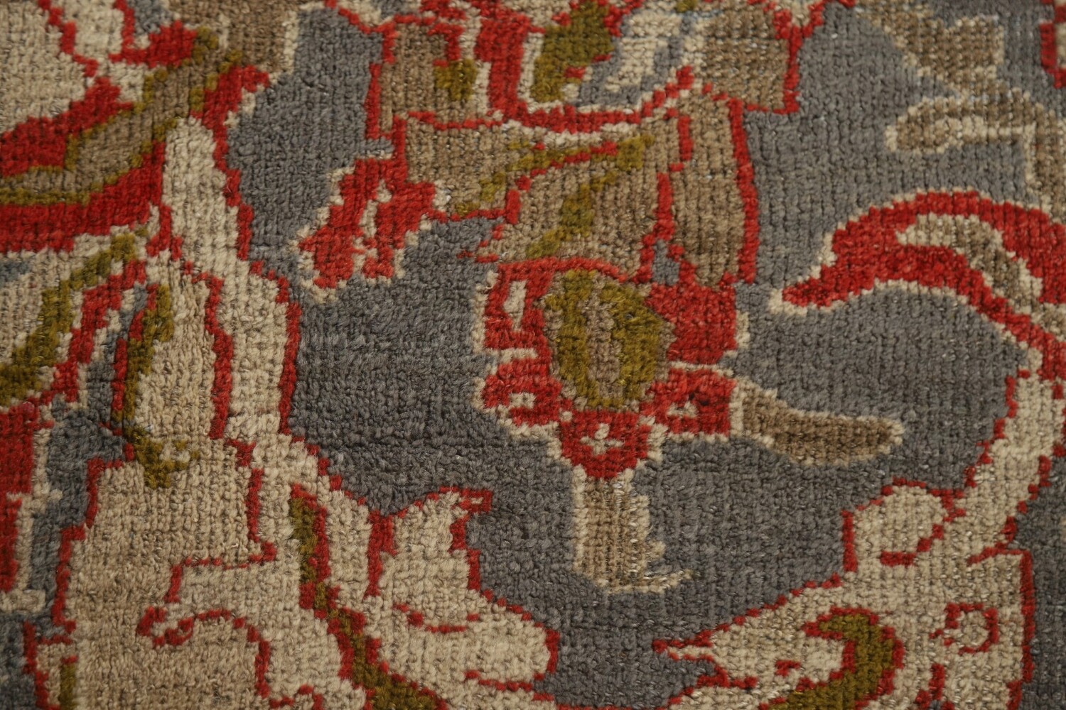 Pre-1900 Antique Vegetable Dye Sultanabad Persian Large Rug 12x17