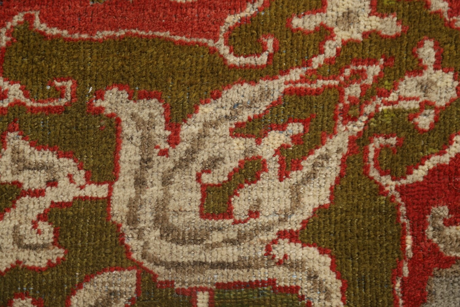 Pre-1900 Antique Vegetable Dye Sultanabad Persian Large Rug 12x17