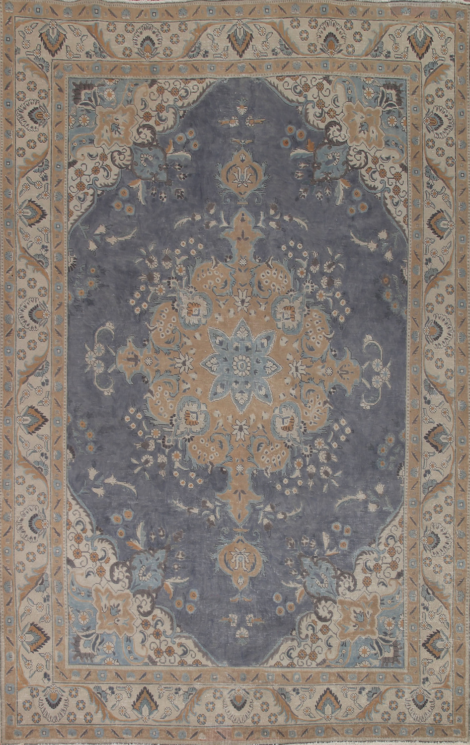 OverDyed Wool Tabriz Persian Area Rug 8x11