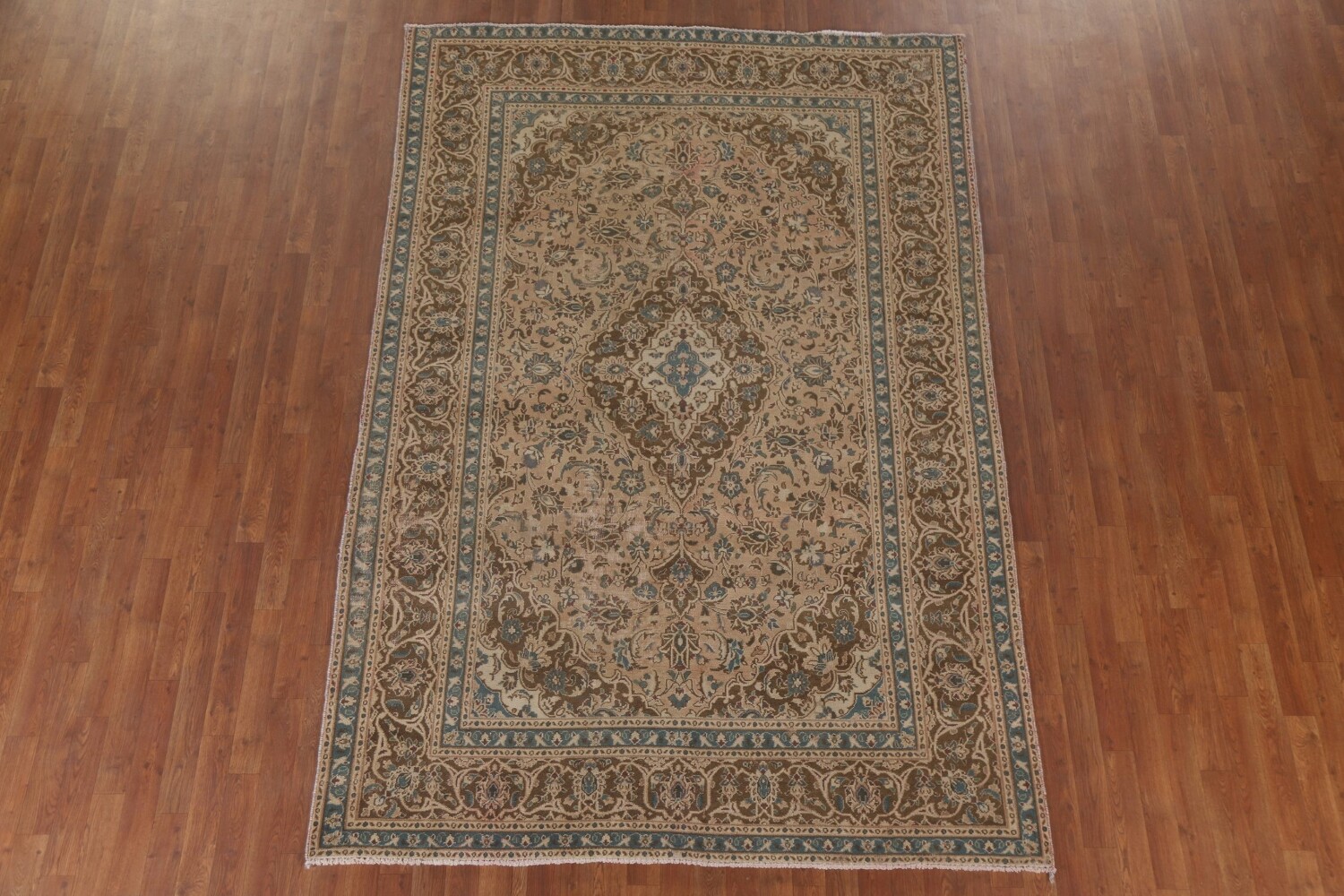 Traditional Kashan Persian Area Rug 6x9