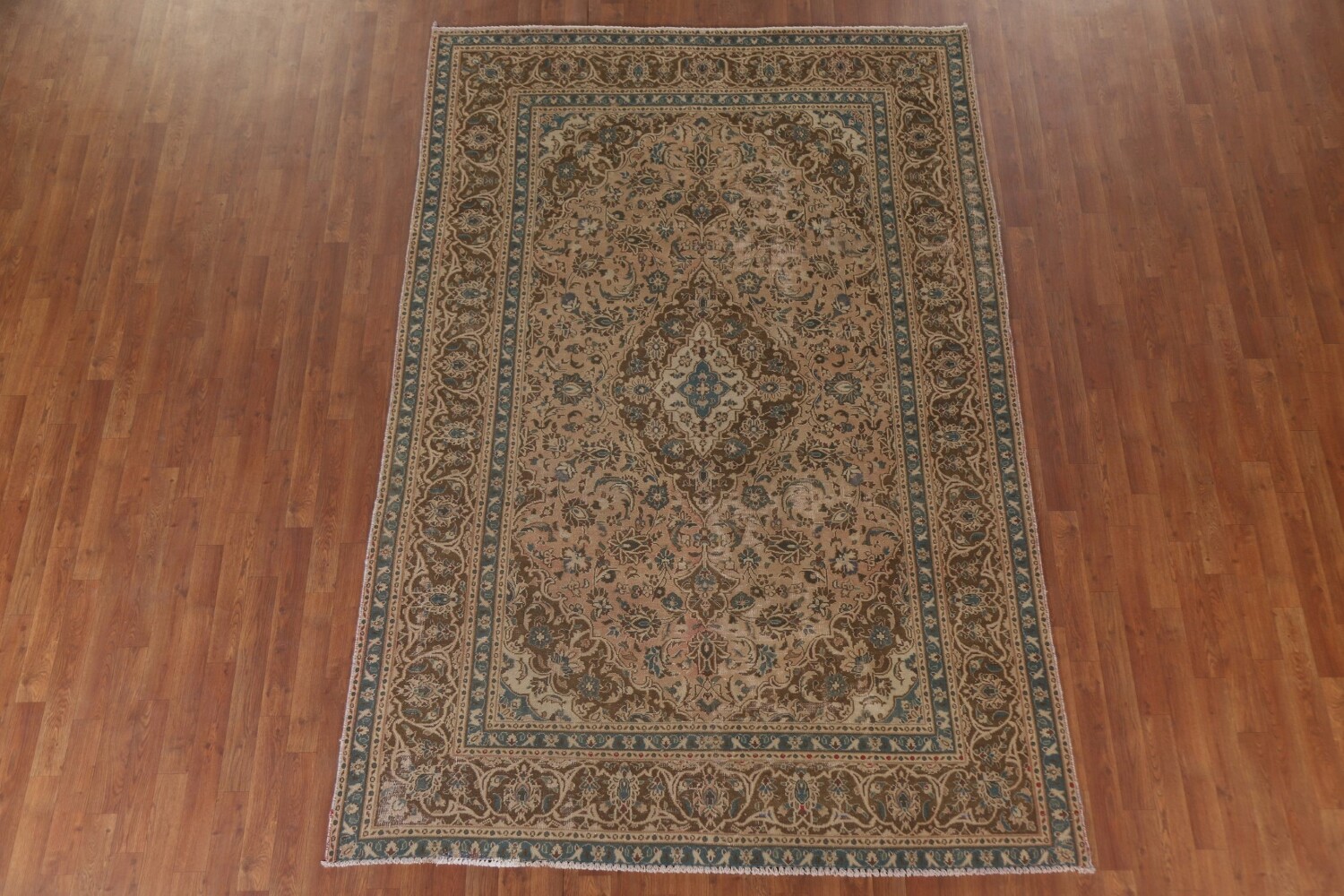 Traditional Kashan Persian Area Rug 6x9