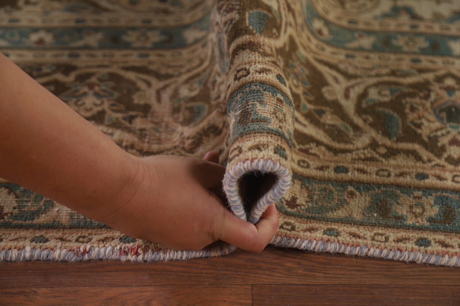 Traditional Kashan Persian Area Rug 6x9