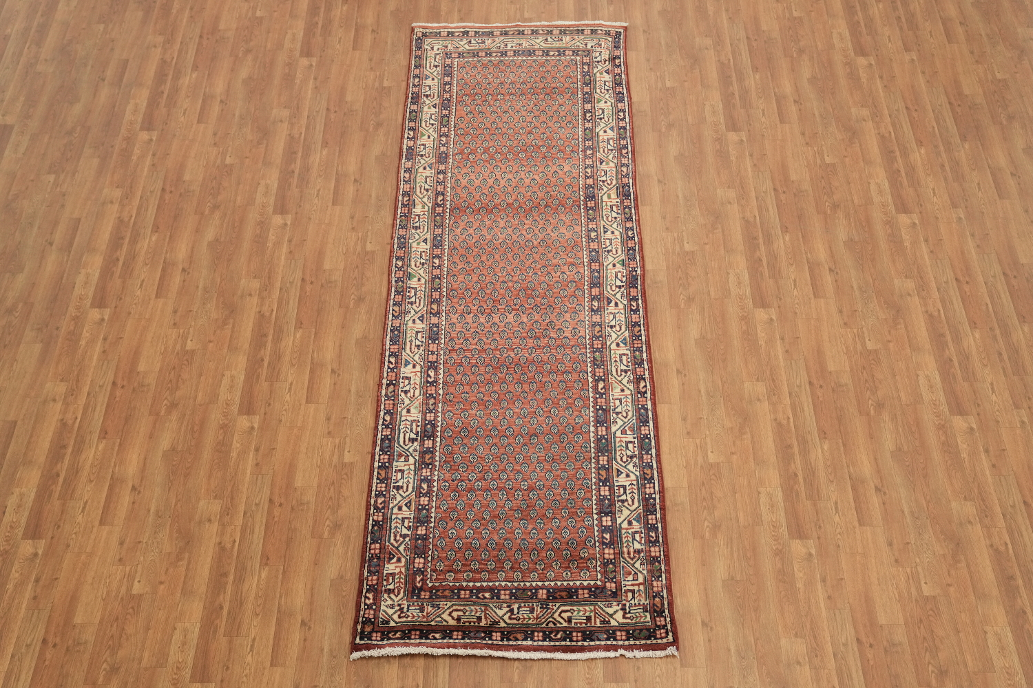 Boteh Botemir Persian Runner Rug 3x10