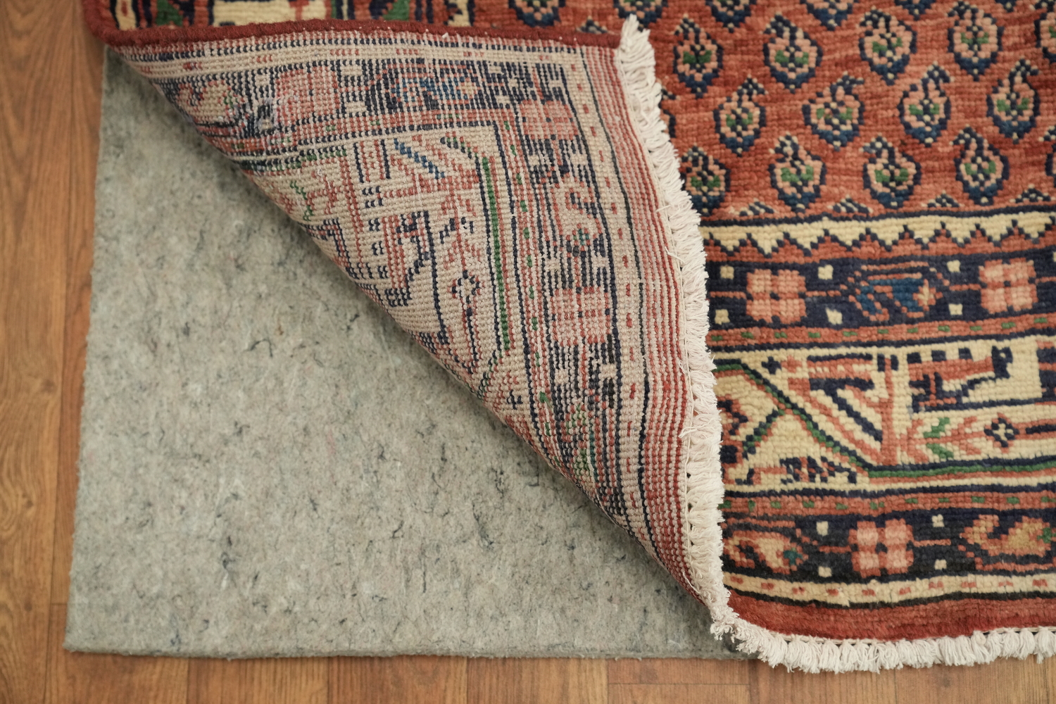 Boteh Botemir Persian Runner Rug 3x10