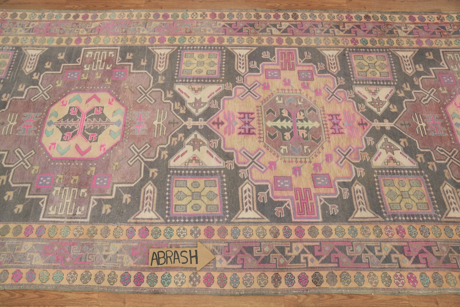 Meshkin Persian Runner Rug 4x10