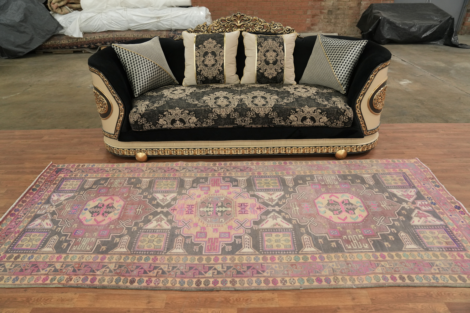 Meshkin Persian Runner Rug 4x10