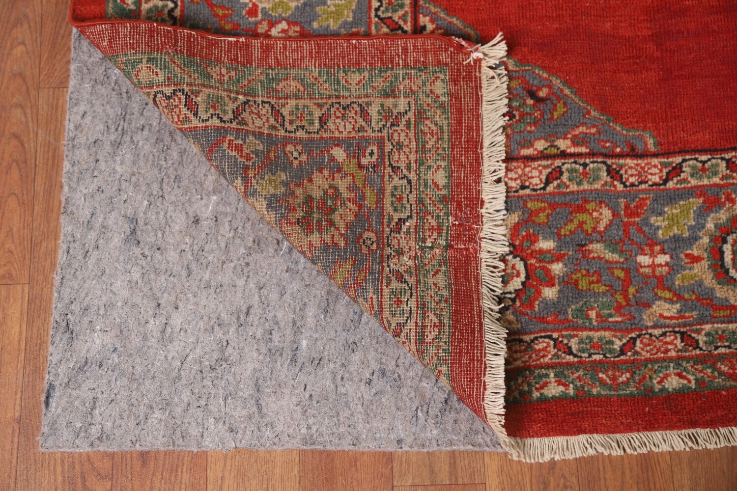 Antique Vegetable Dye Sarouk Farahan Persian Rug 10x14