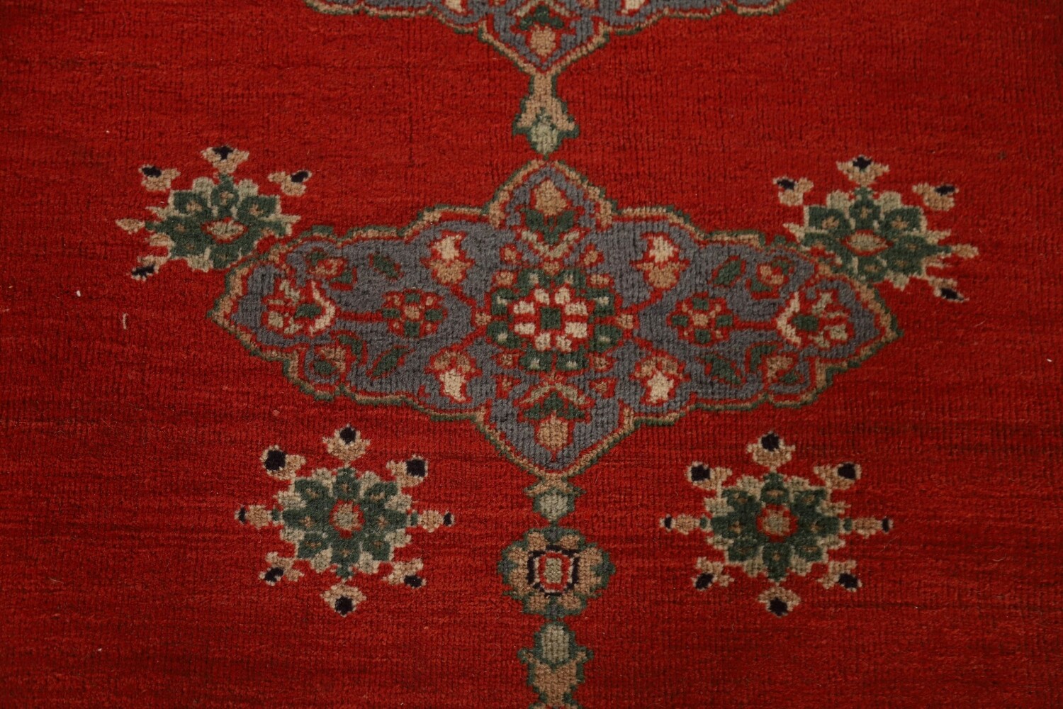 Antique Vegetable Dye Sarouk Farahan Persian Rug 10x14