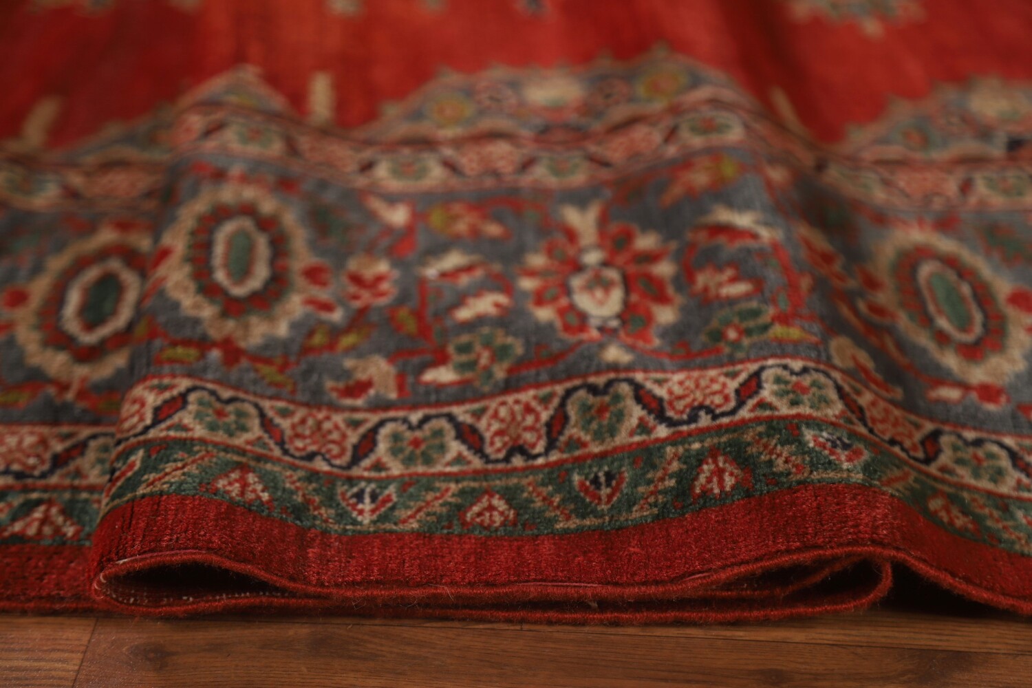 Antique Vegetable Dye Sarouk Farahan Persian Rug 10x14