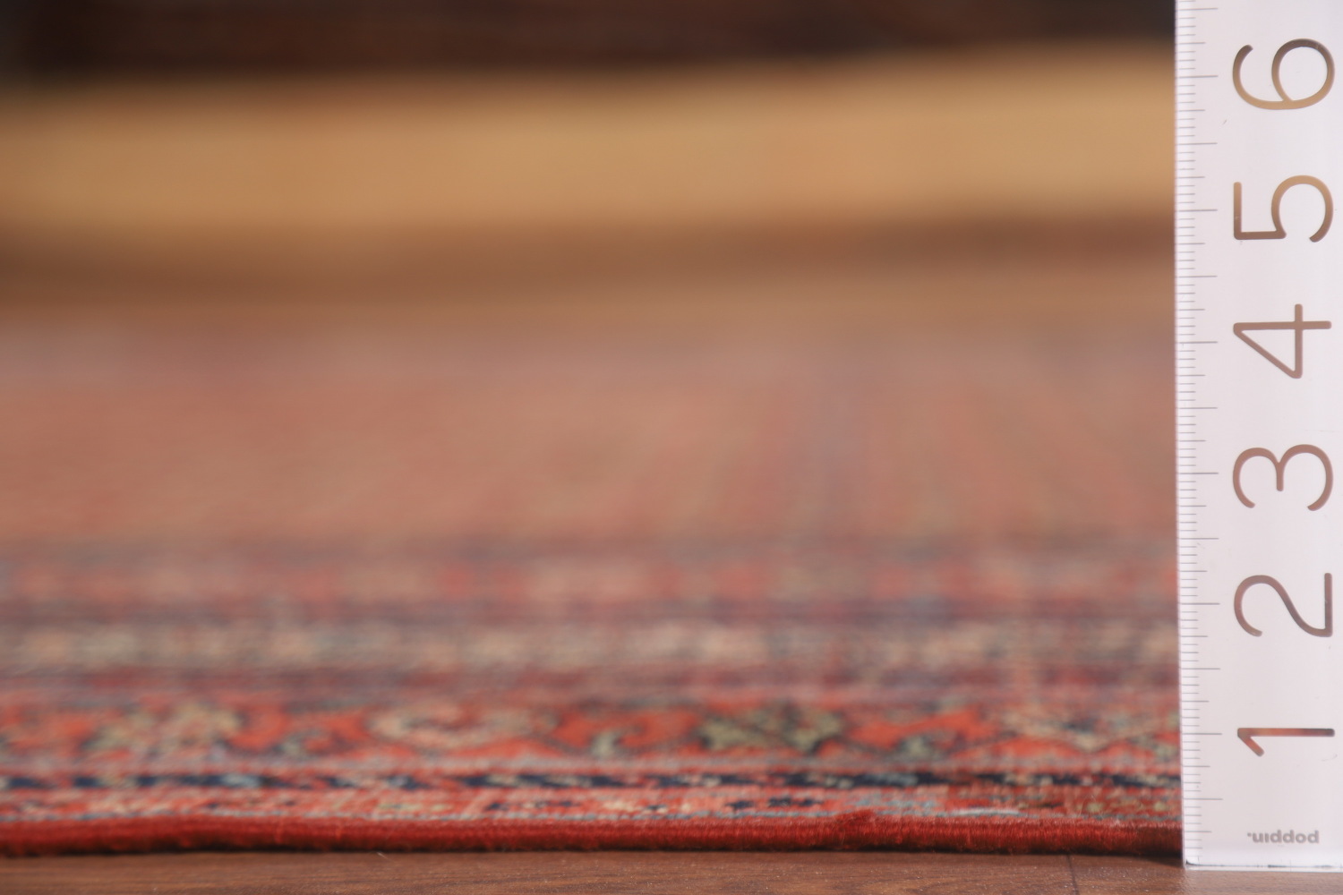 Pre-1900 Antique Vegetable Dye Malayer Persian Rug 6x16