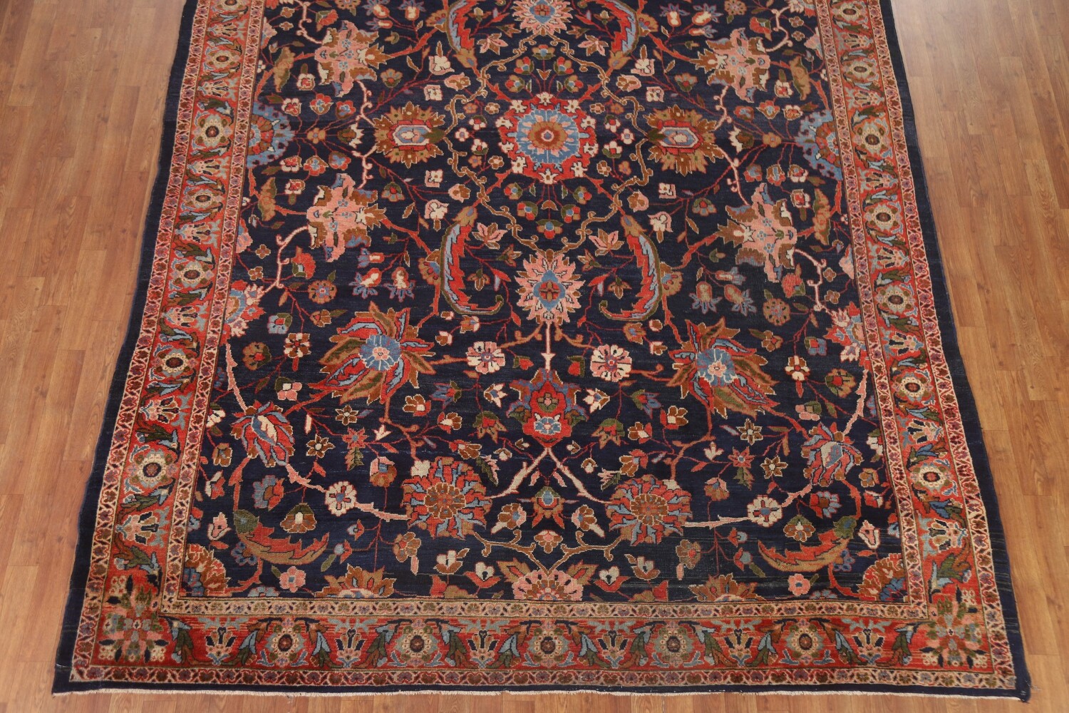 Antique Vegetable Dye Mahal Persian Area Rug 8x12