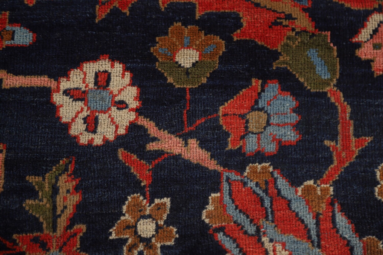 Antique Vegetable Dye Mahal Persian Area Rug 8x12