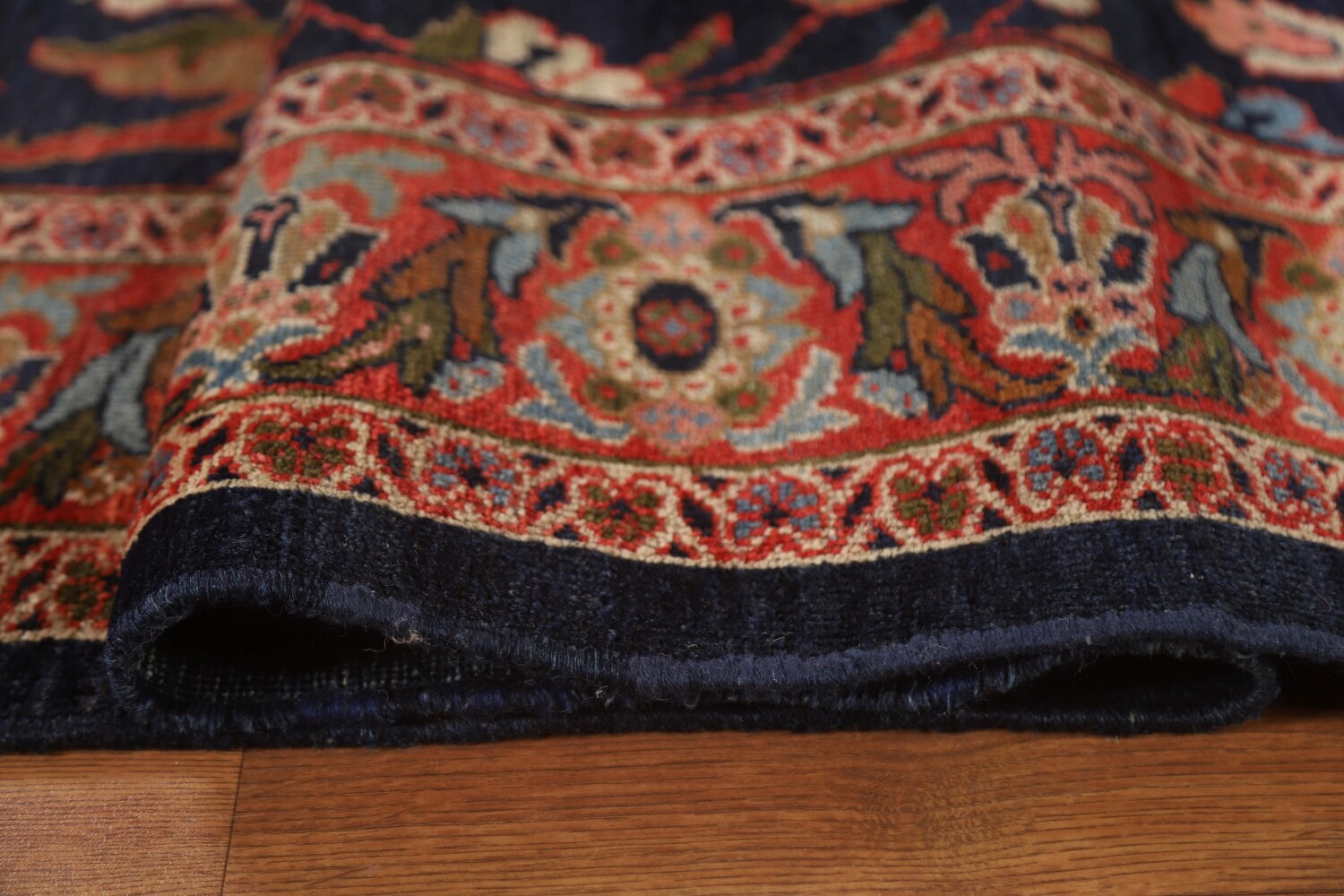 Antique Vegetable Dye Mahal Persian Area Rug 8x12