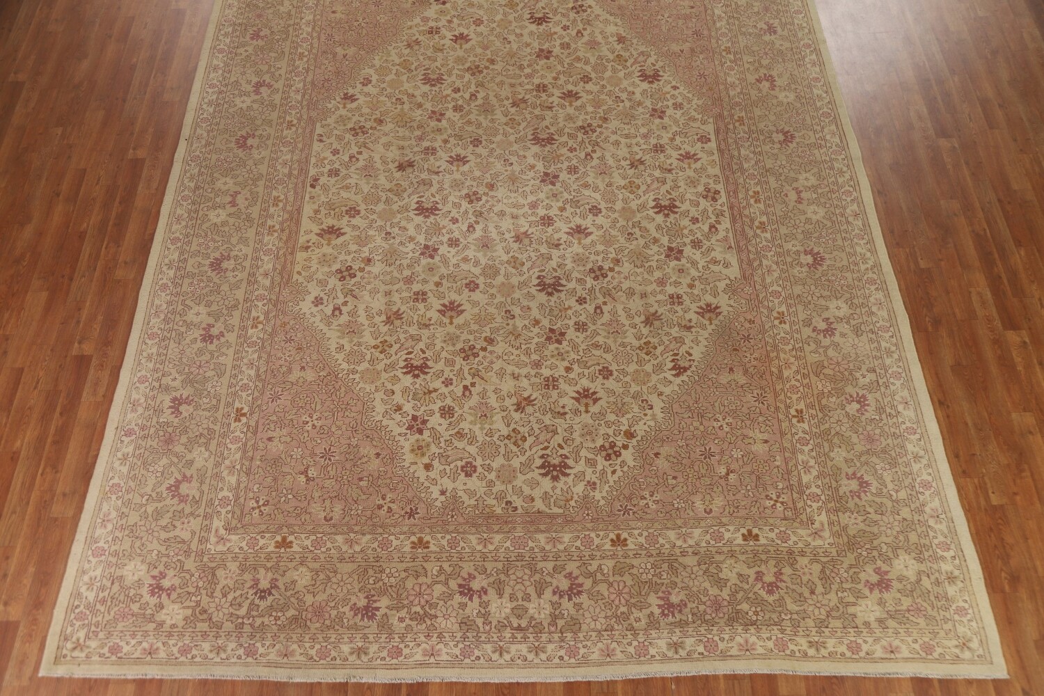 Pre-1900 Antique Vegetable Dye Agra Indo Area Rug 10x13