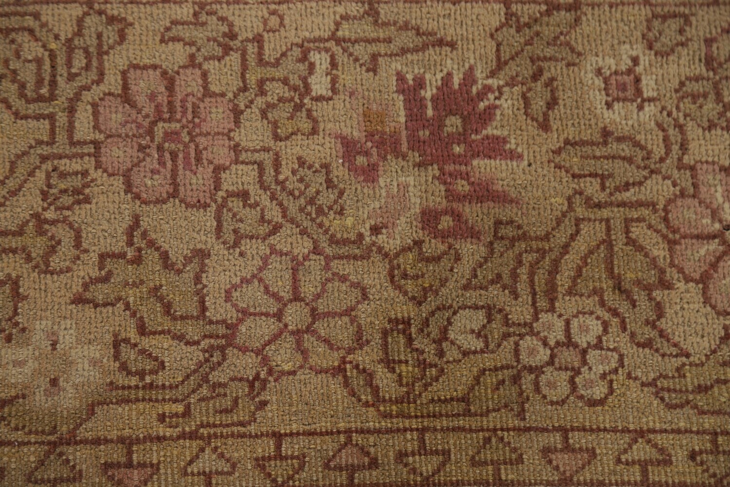 Pre-1900 Antique Vegetable Dye Agra Indo Area Rug 10x13