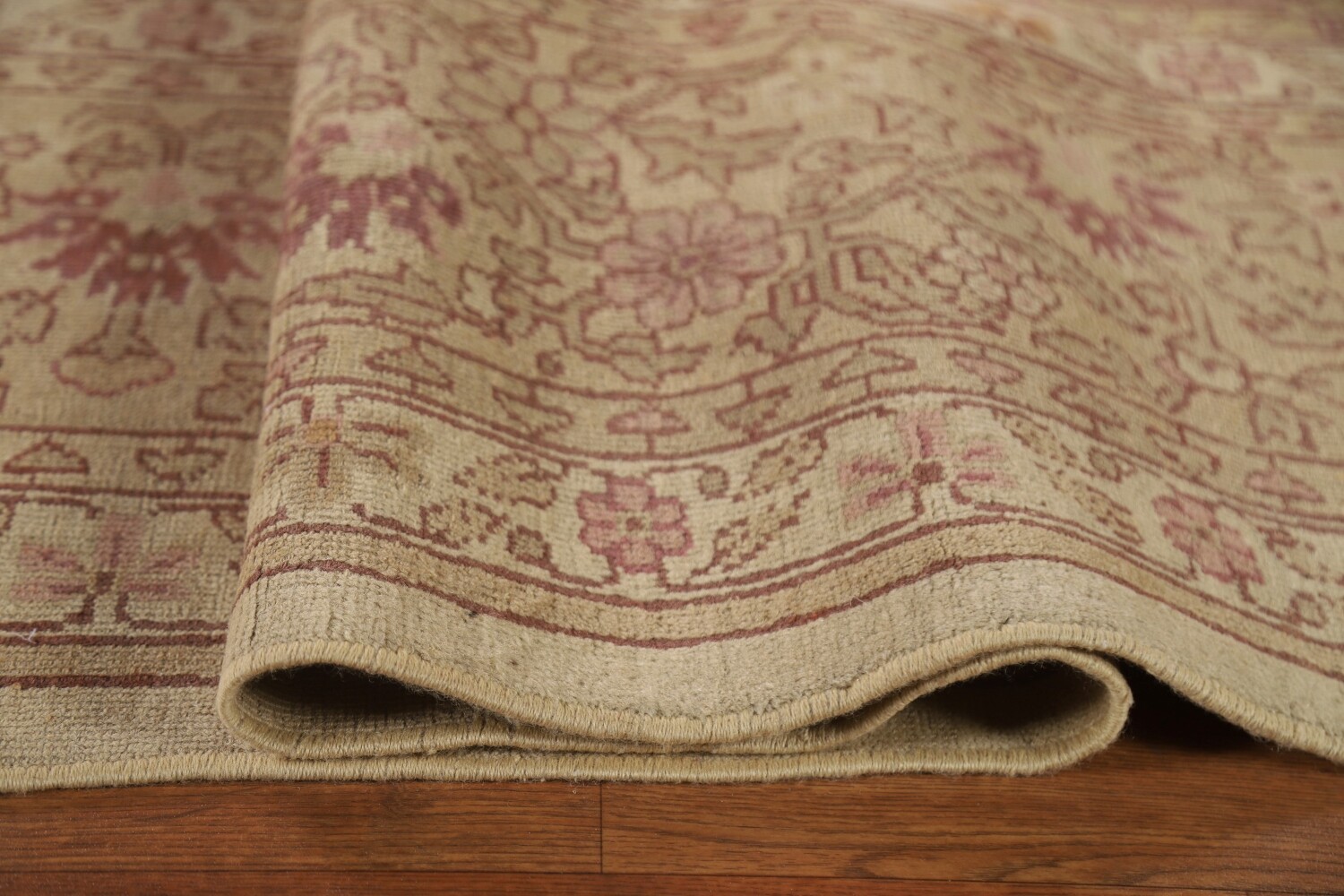 Pre-1900 Antique Vegetable Dye Agra Indo Area Rug 10x13