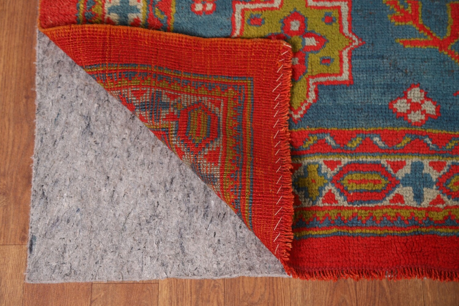 Pre-1900 Antique Oushak Turkish Area Rug 9x12