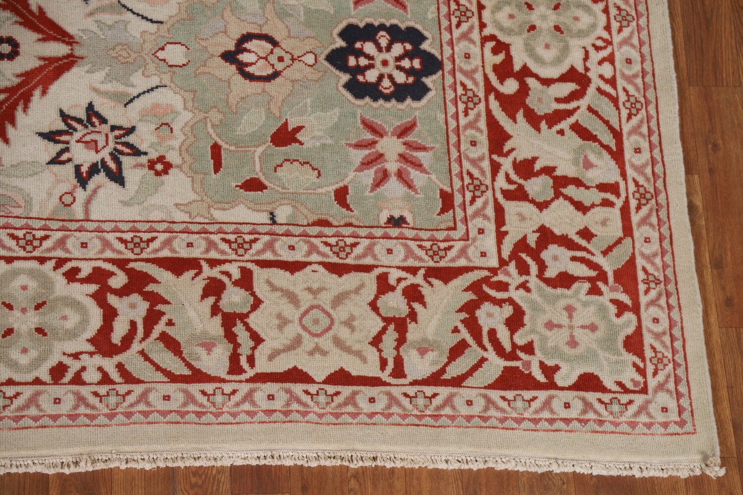 Vegetable Dye Mahal Egyptian Area Rug 8x17