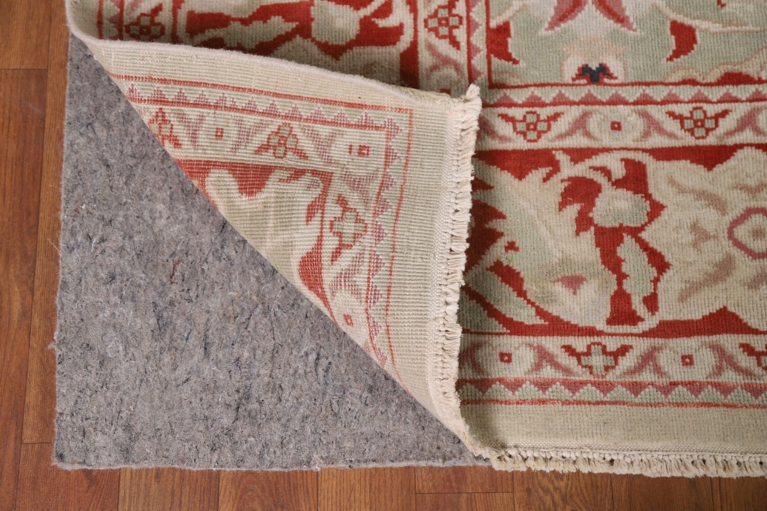 Vegetable Dye Mahal Egyptian Area Rug 8x17