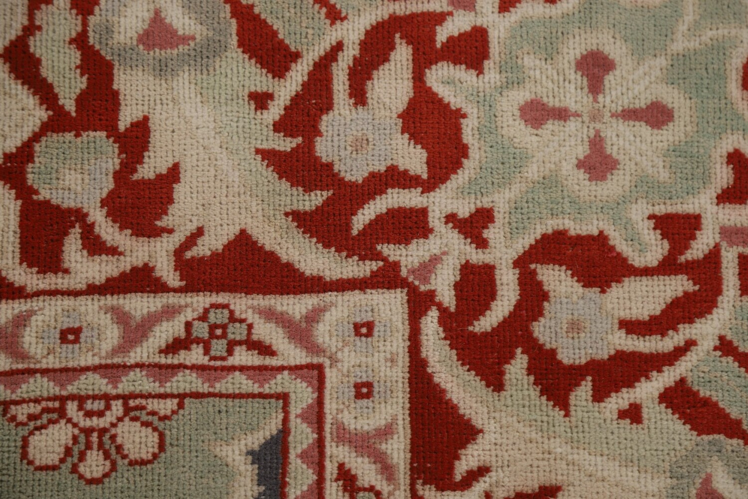 Vegetable Dye Mahal Egyptian Area Rug 8x17