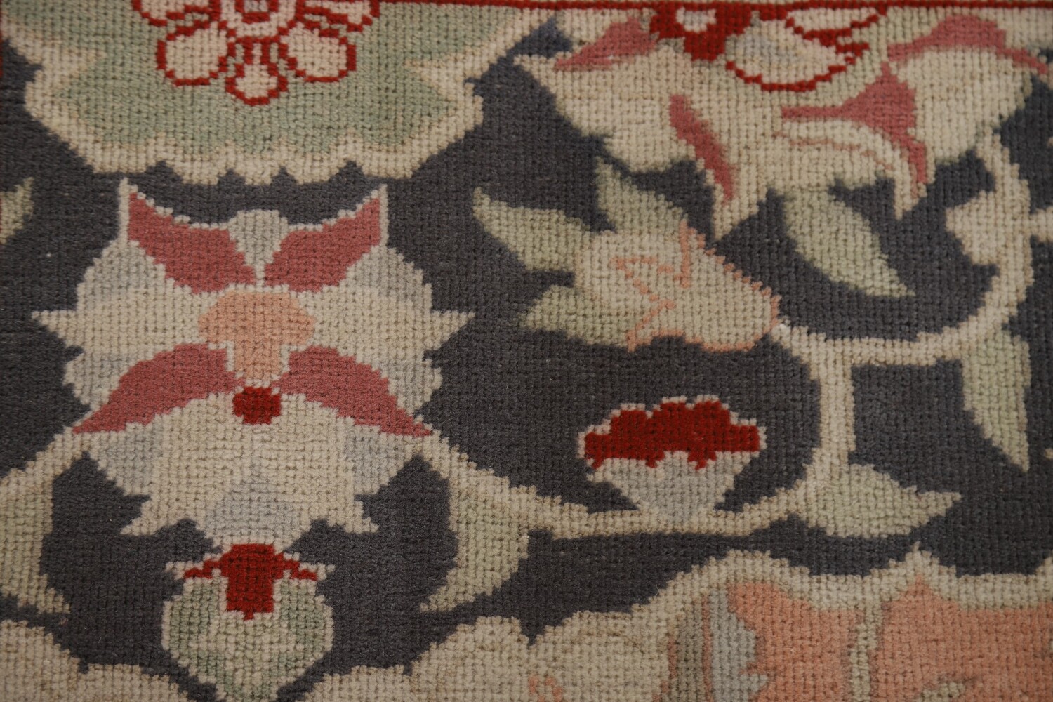 Vegetable Dye Mahal Egyptian Area Rug 8x17