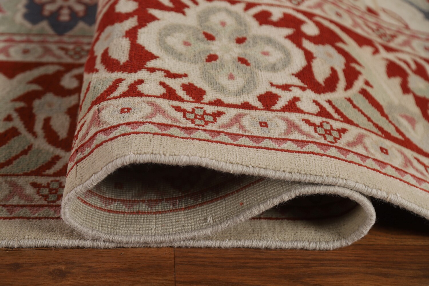 Vegetable Dye Mahal Egyptian Area Rug 8x17