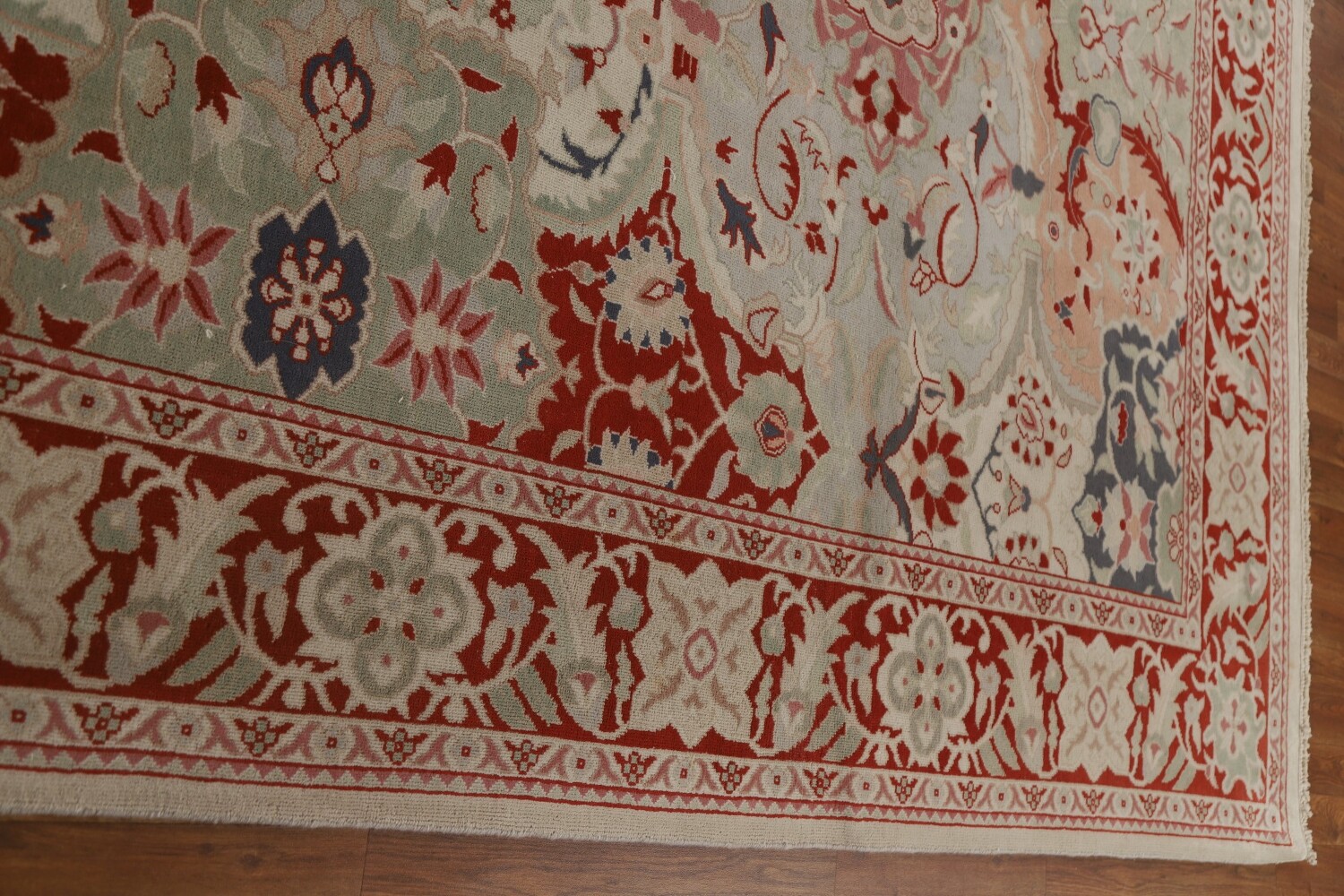 Vegetable Dye Mahal Egyptian Area Rug 8x17