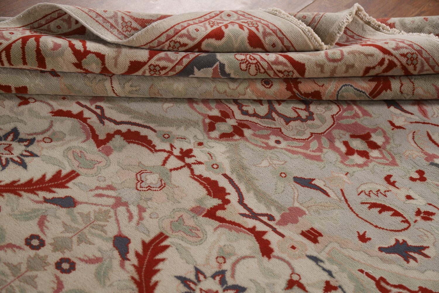 Vegetable Dye Mahal Egyptian Area Rug 8x17