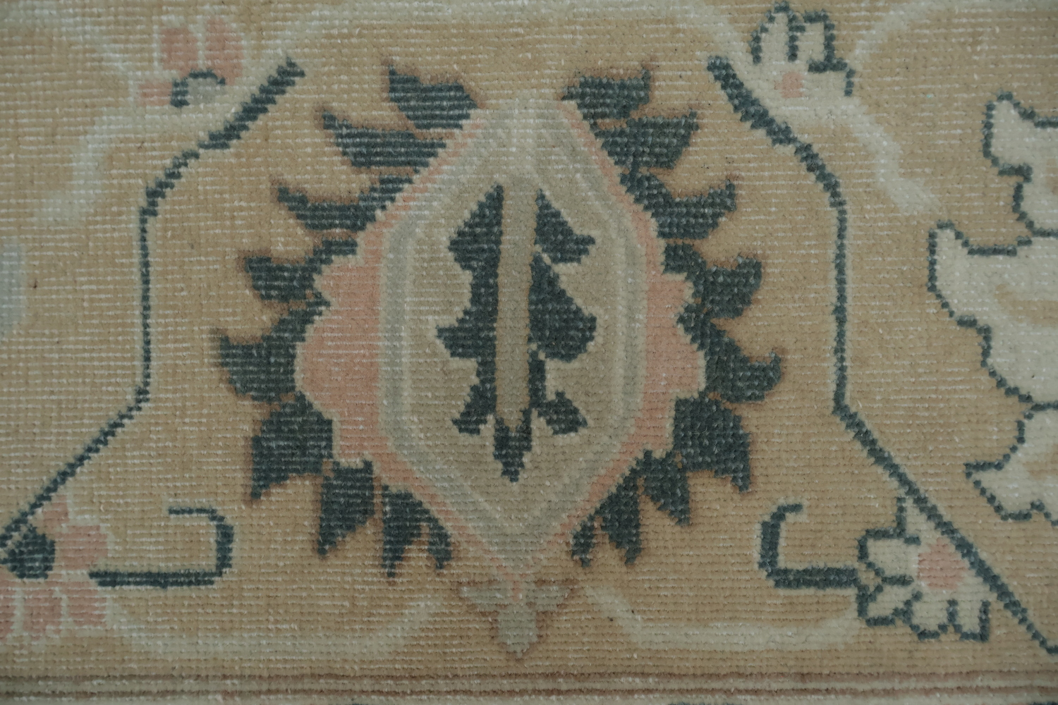 Vegetable Dye Geometric Vintage Heriz Persian Area Rug 9x12
