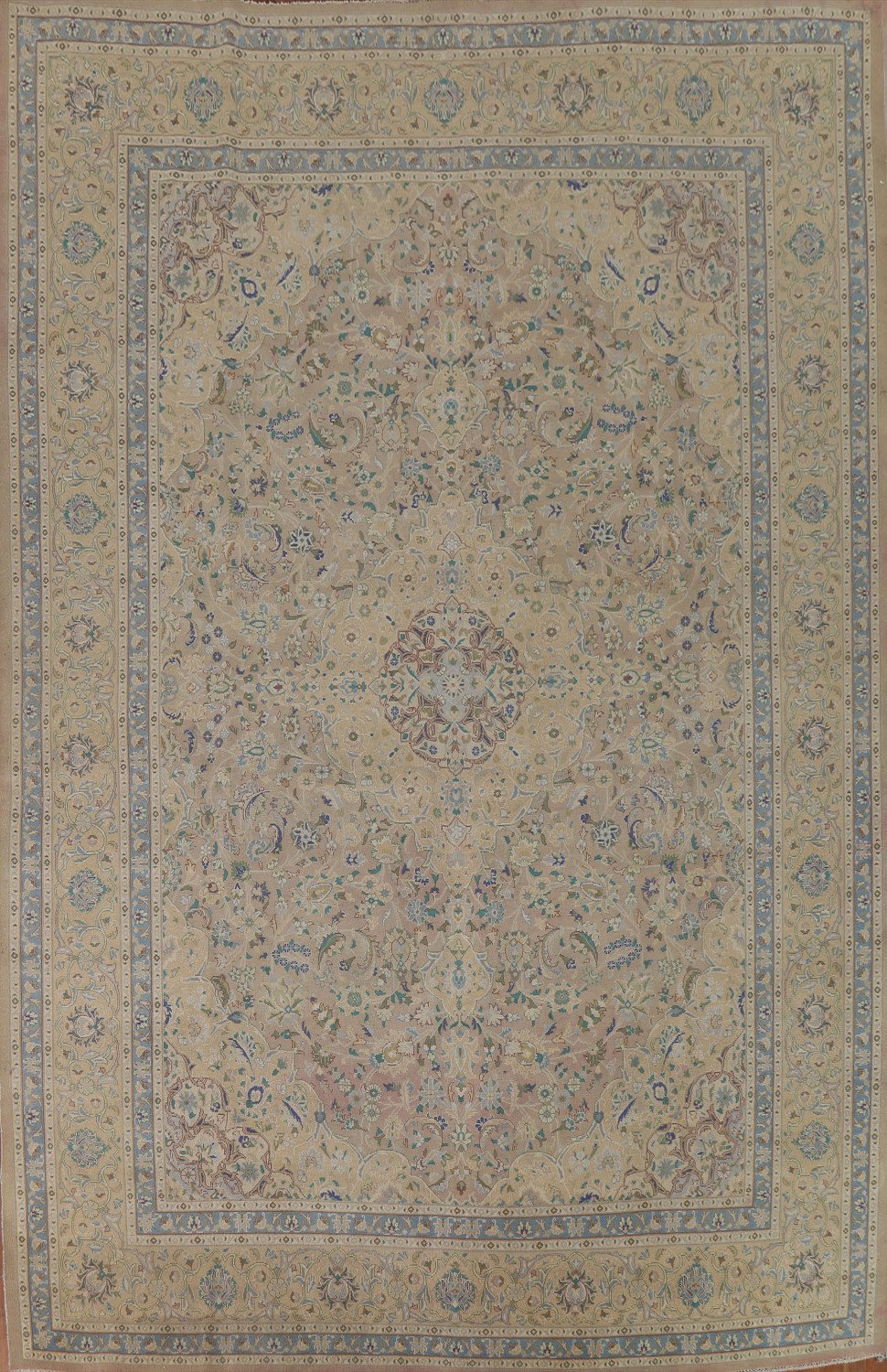 Traditional Kashan Persian Area Rug 10x14