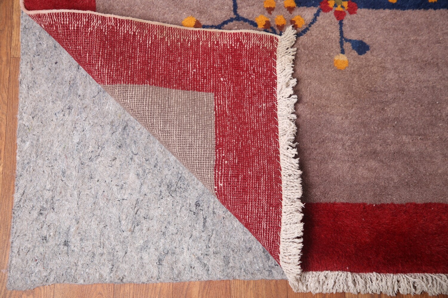 Vegetable Dye Antique Art Deco Large Oriental Rug 11x15