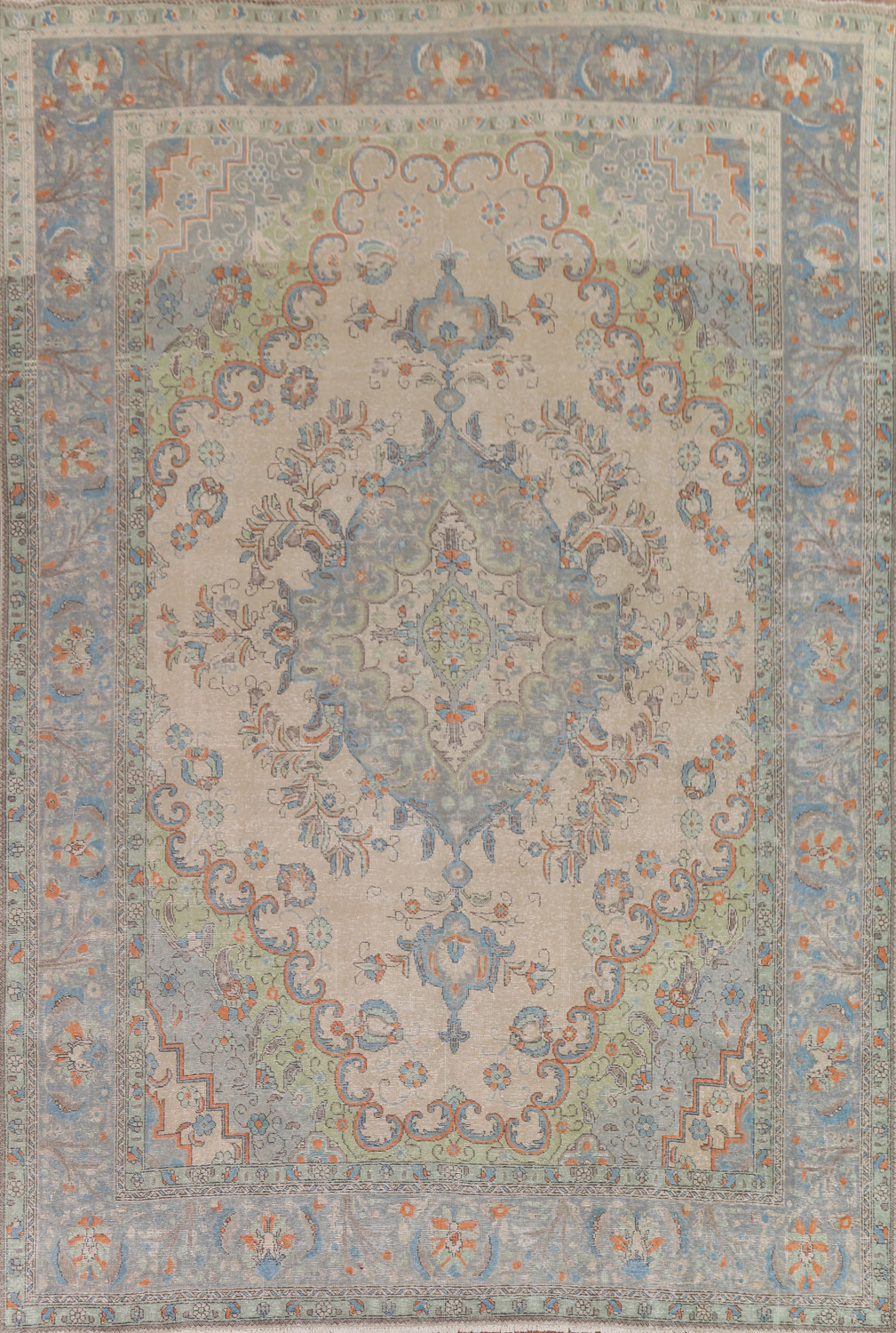 OverDyed Tabriz Persian Area Rug 10x12