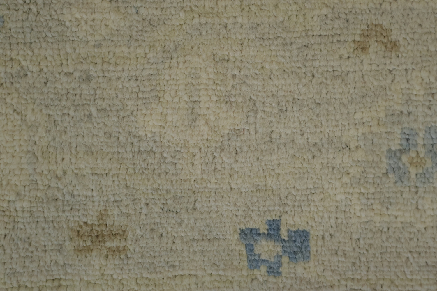 Vegetable Dye Oushak Turkish Wool Rug 9x12