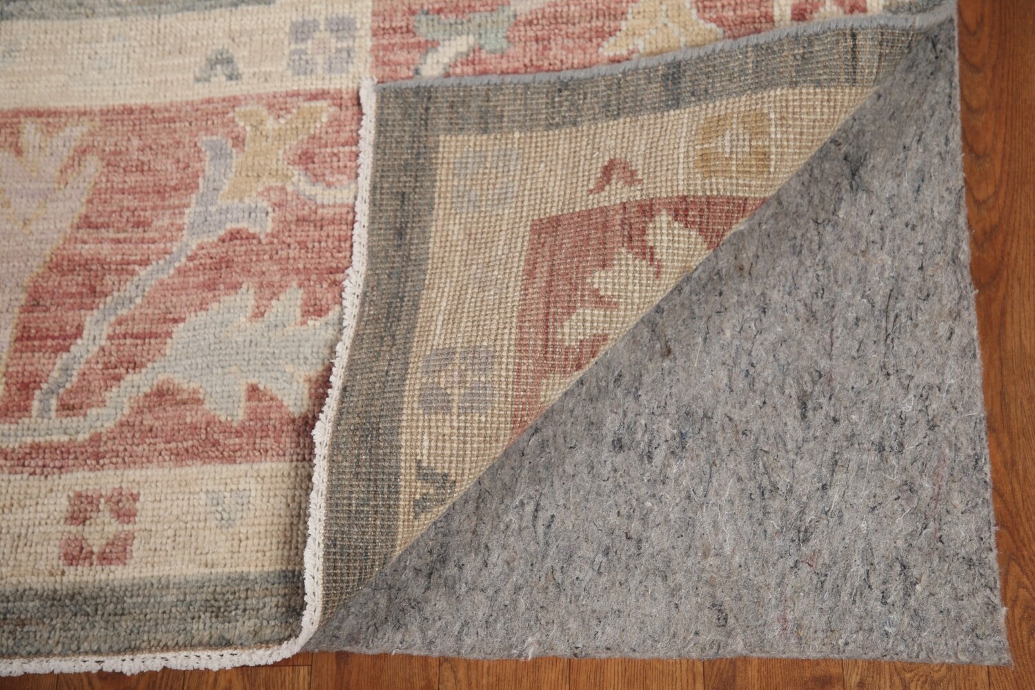 Vegetable Dye Oushak Turkish Area Rug 9x12