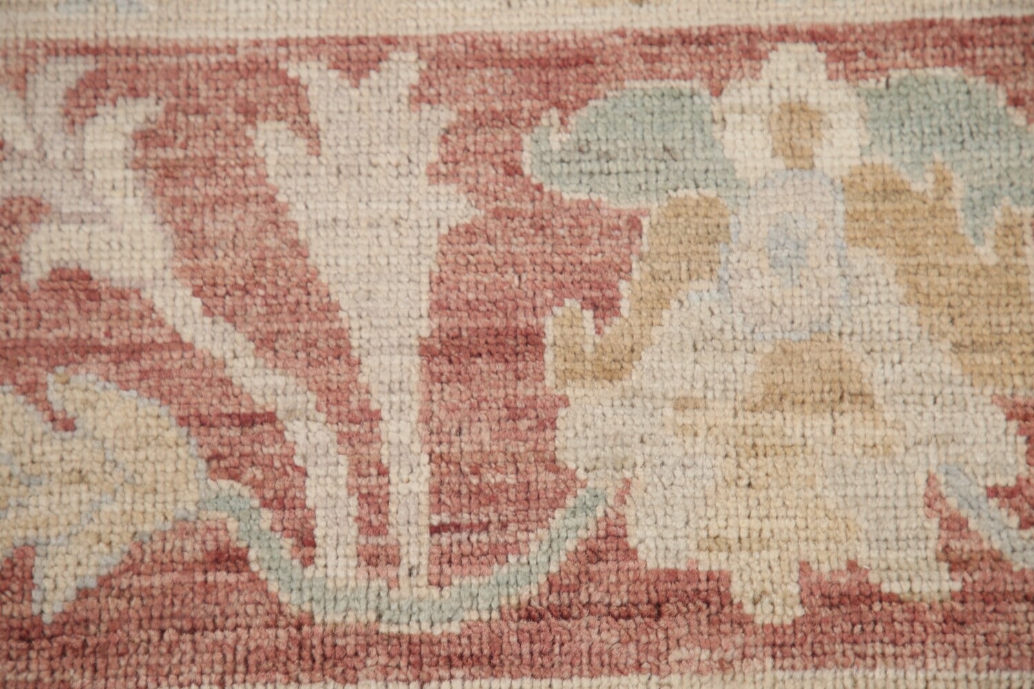 Vegetable Dye Oushak Turkish Area Rug 9x12