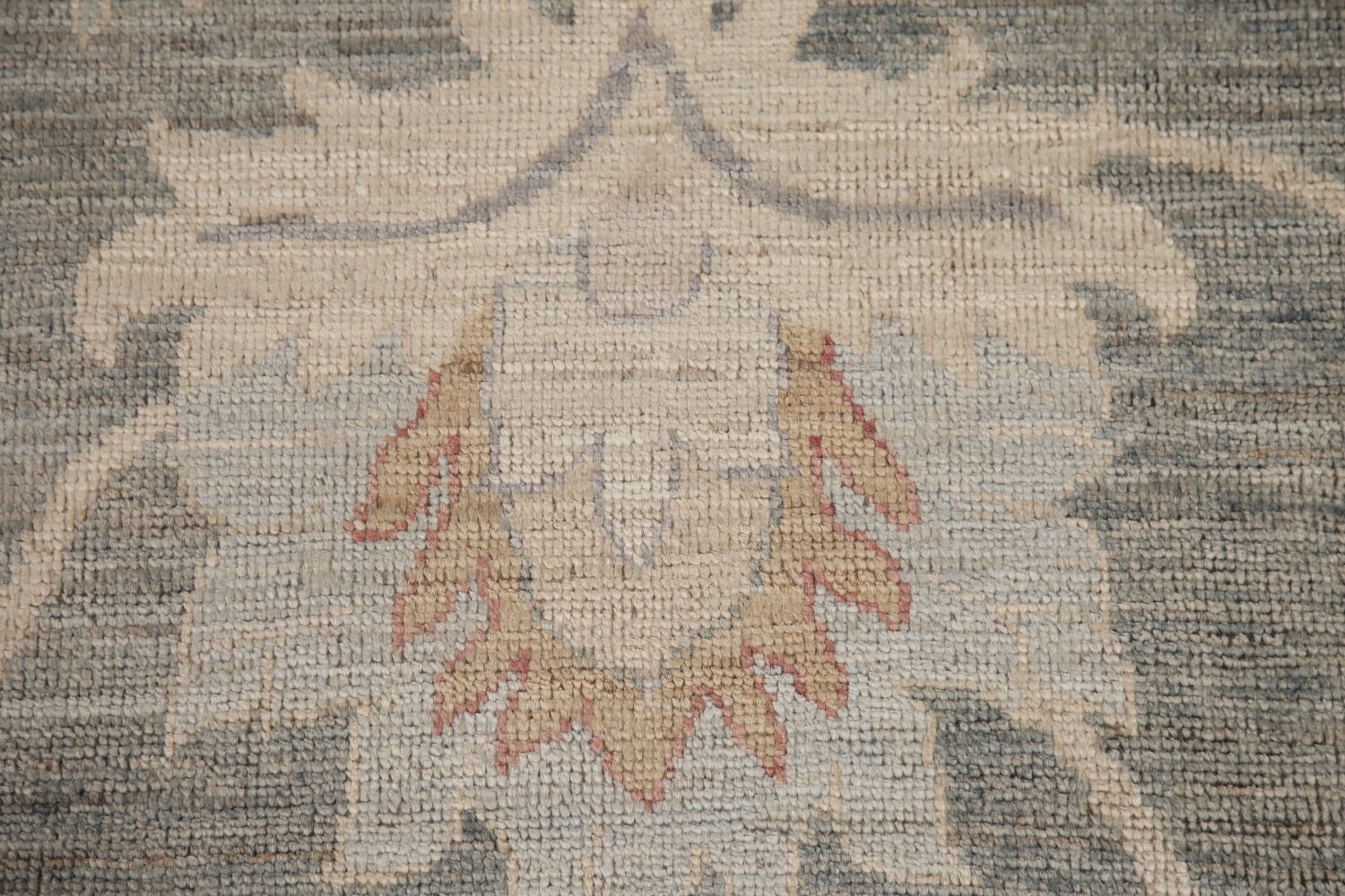 Vegetable Dye Oushak Turkish Area Rug 9x12