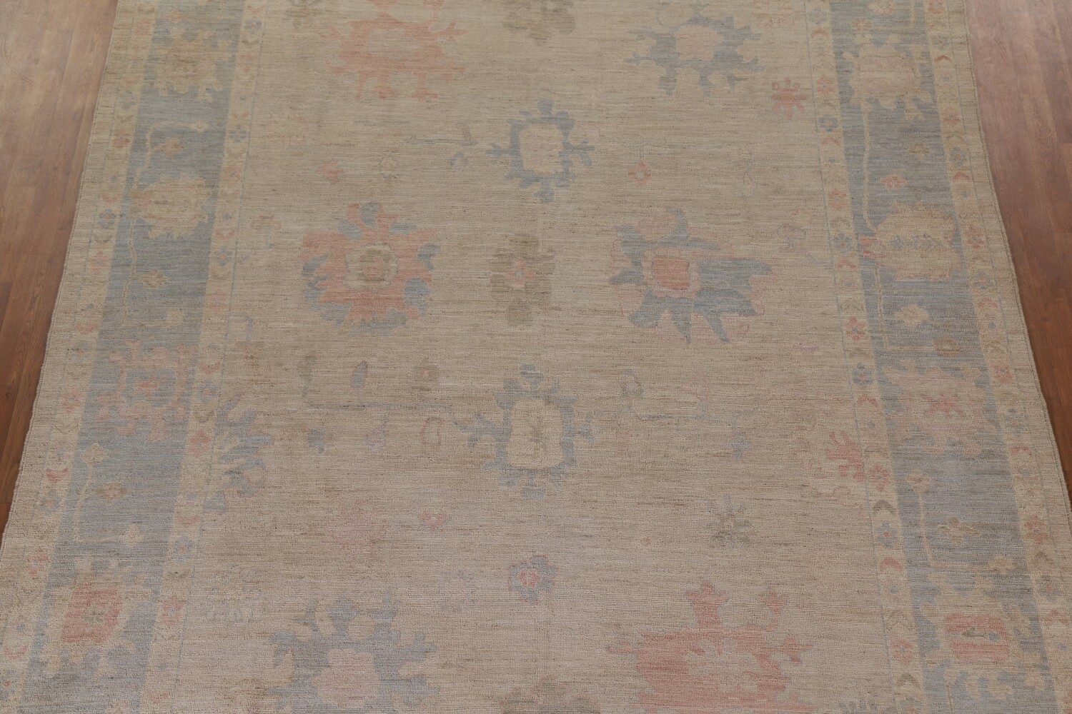 Vegetable Dye Oushak Oriental Area Rug 9x12