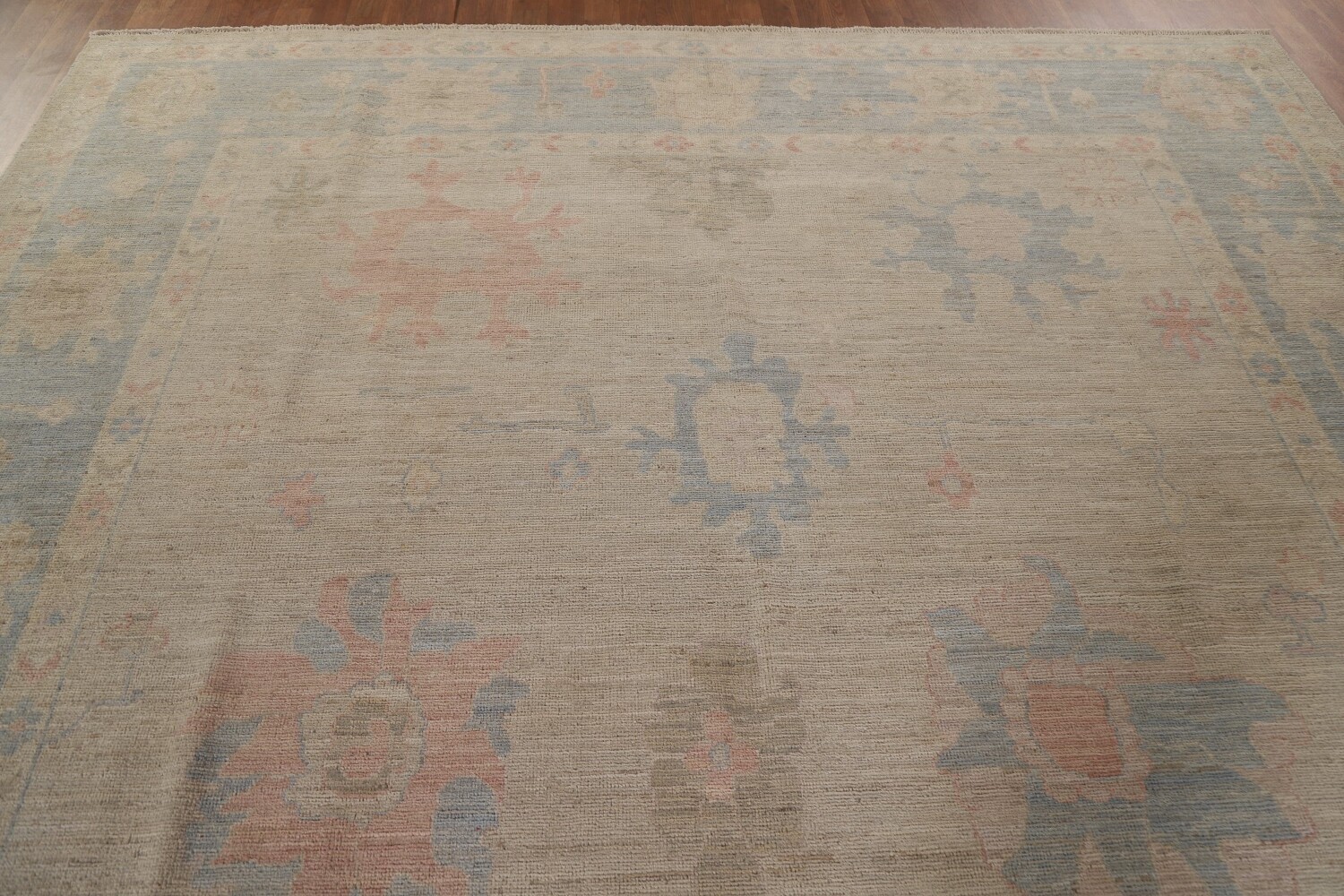 Vegetable Dye Oushak Oriental Area Rug 9x12