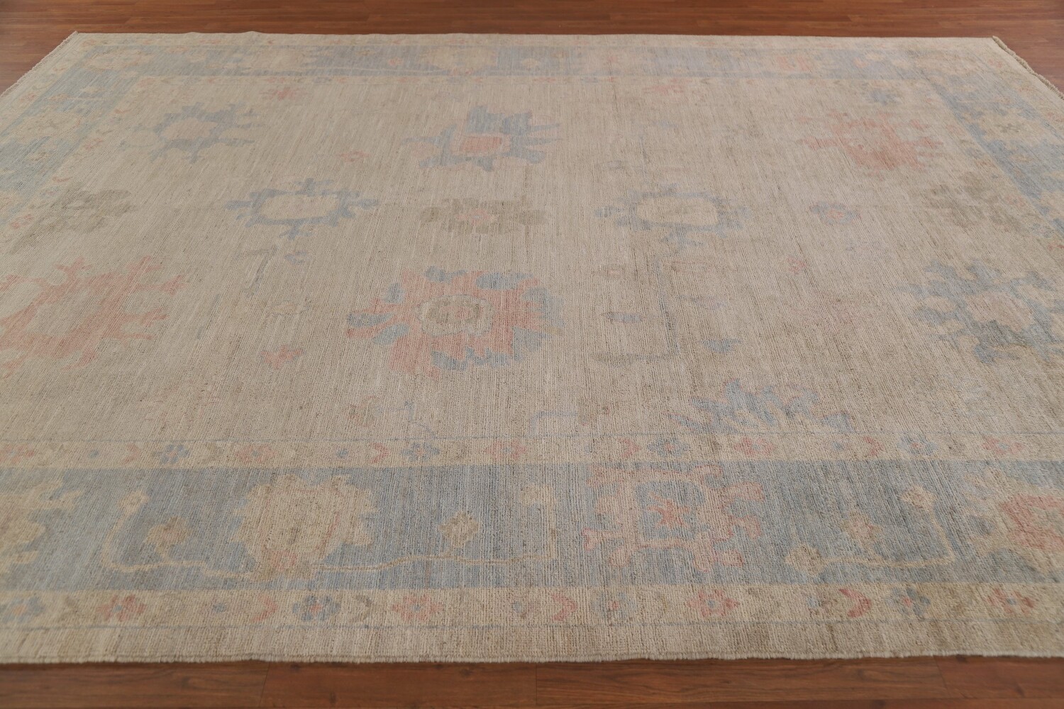Vegetable Dye Oushak Oriental Area Rug 9x12