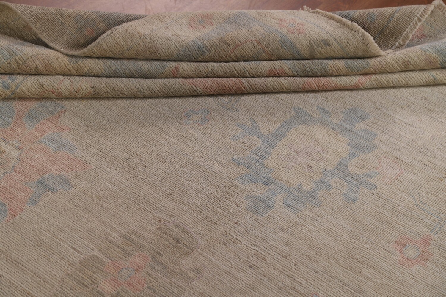 Vegetable Dye Oushak Oriental Area Rug 9x12