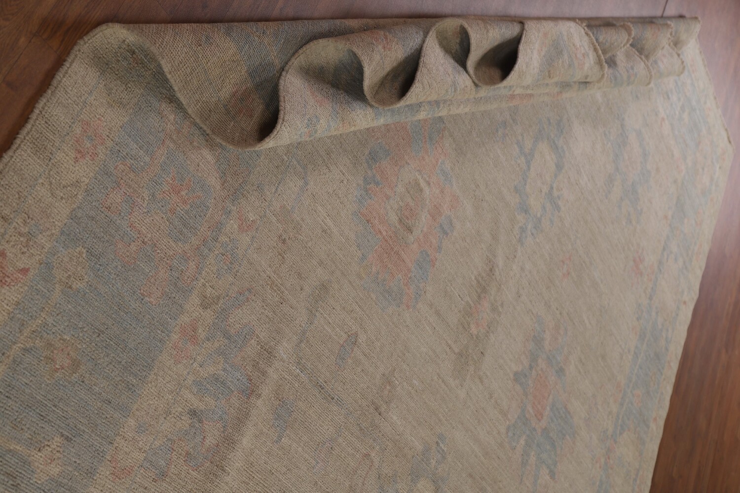 Vegetable Dye Oushak Oriental Area Rug 9x12