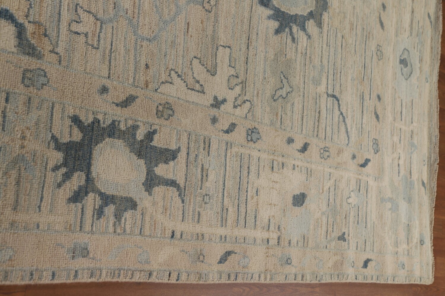 Vegetable Dye Oushak Turkish Area Rug 9x12