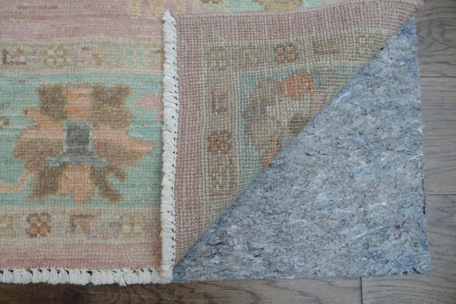 Wool Oushak Vegetable Dye Area Rug 5x8